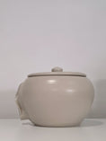 Load image into Gallery viewer, Common Genetics, a wide lidded jar, right side view

