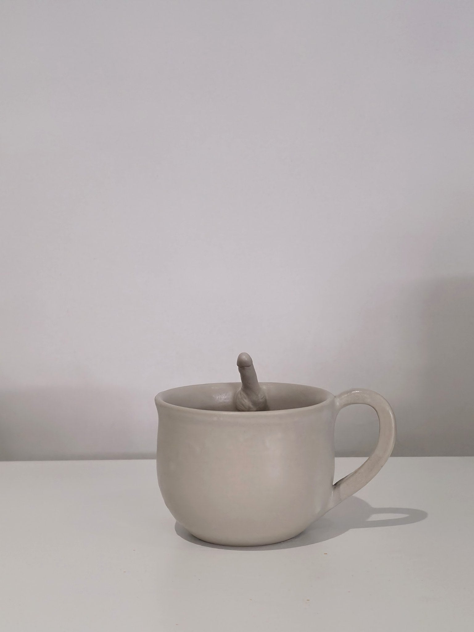 The Penis Cup, glimpse inside the cup, second angle