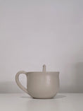 Load image into Gallery viewer, The Penis Cup, handmade ceramic cup, side view 3
