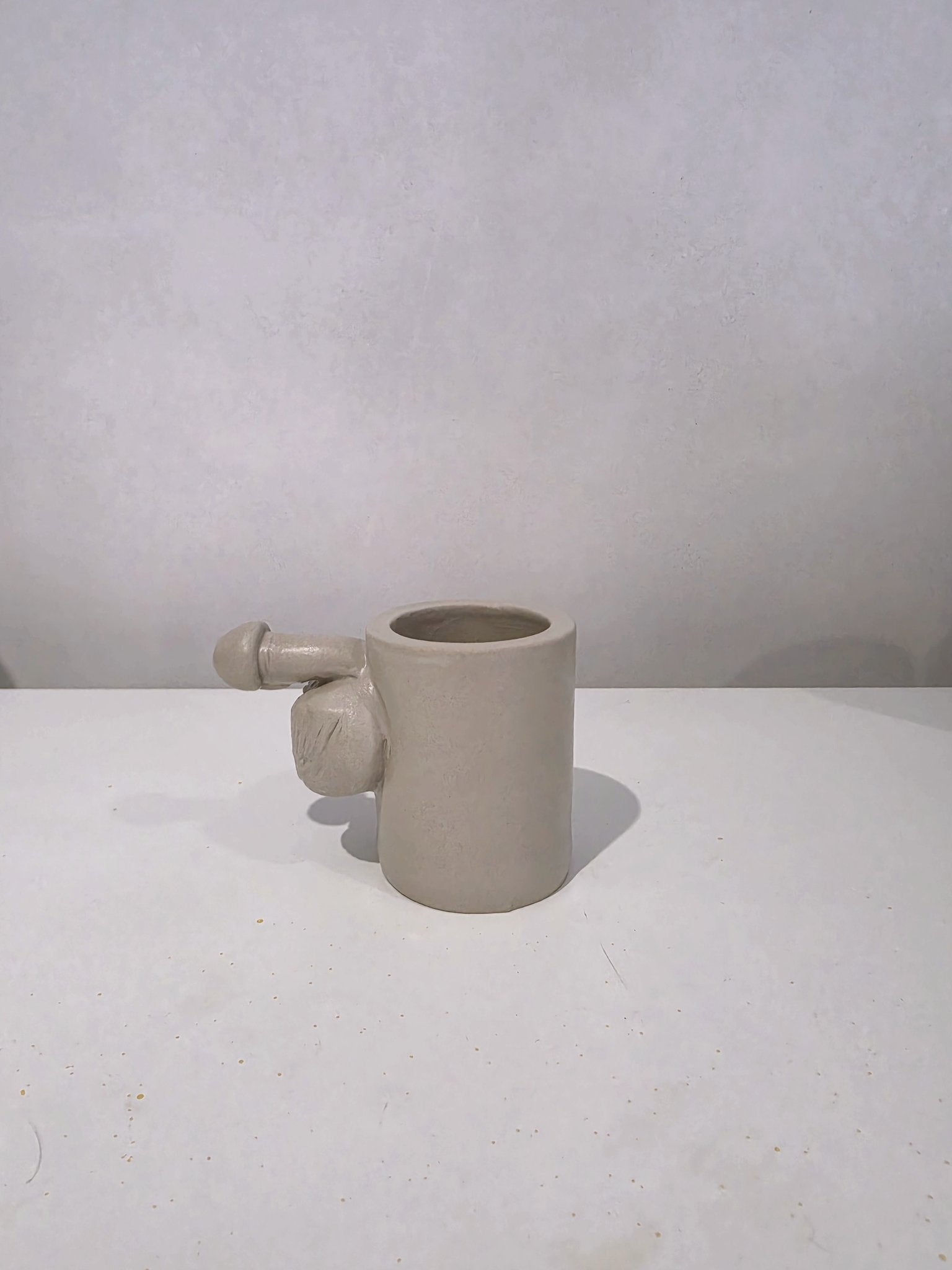 The Penis Pour Jug, left side view