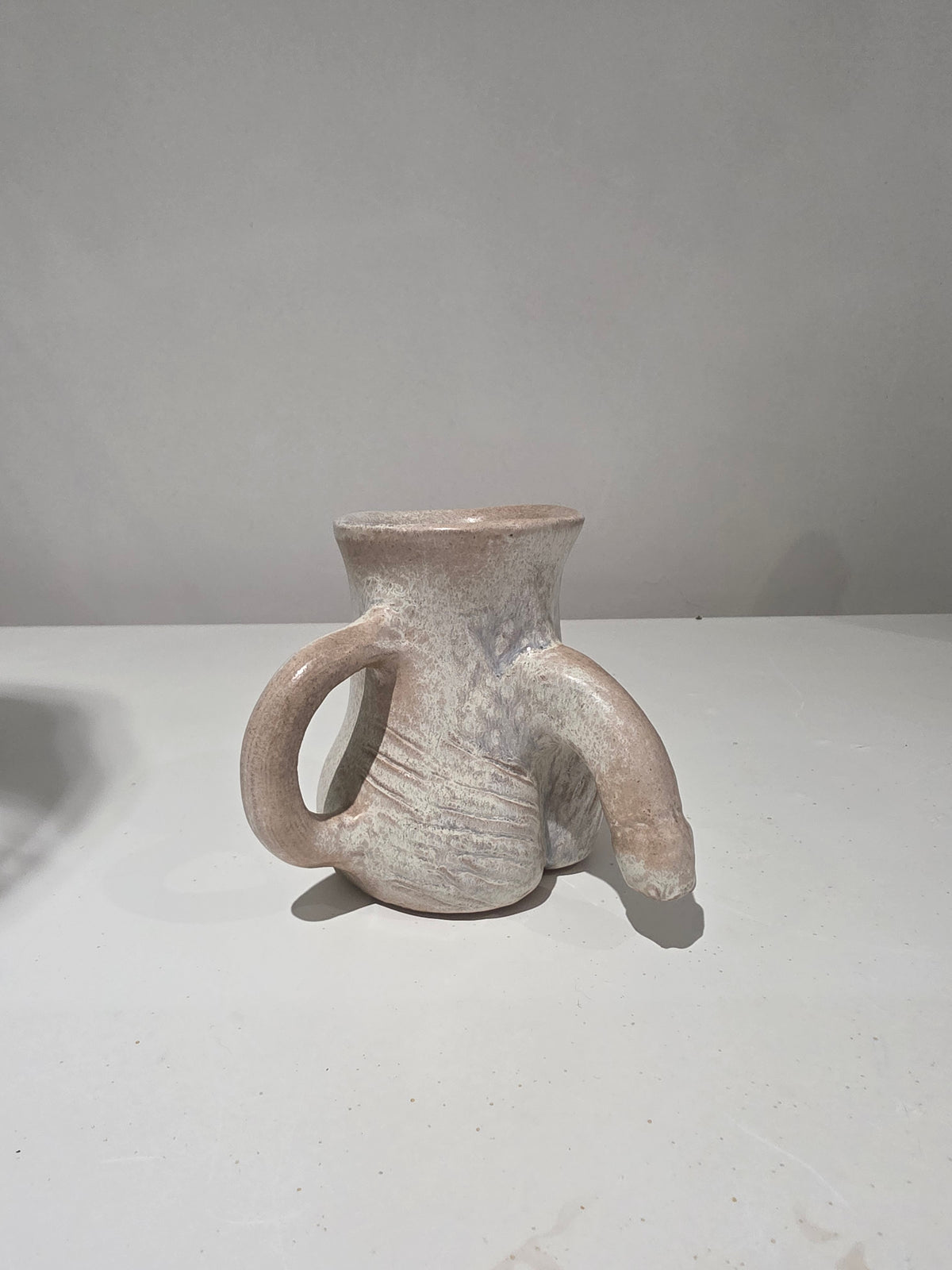 Balls and Penis Coffee, three quarter, the sculpt to the right