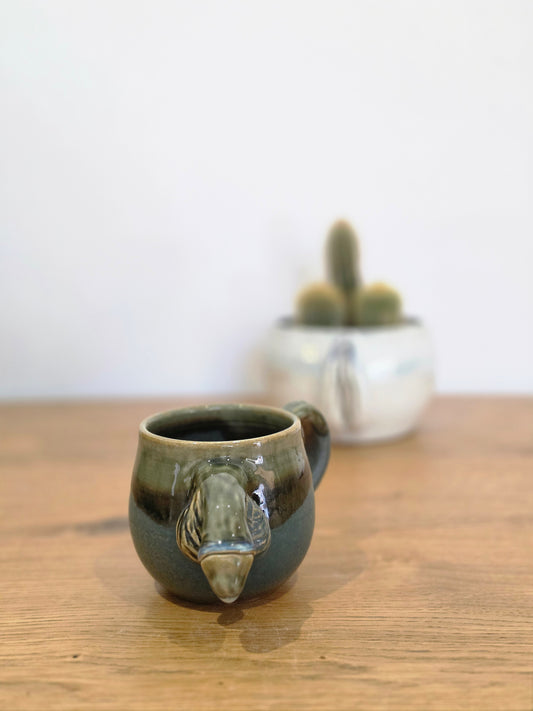 Dave Tea Dick, three quarter, the sculpt to the front