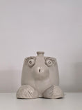 Load image into Gallery viewer, The Art Pot, handmade ceramic pot, front view
