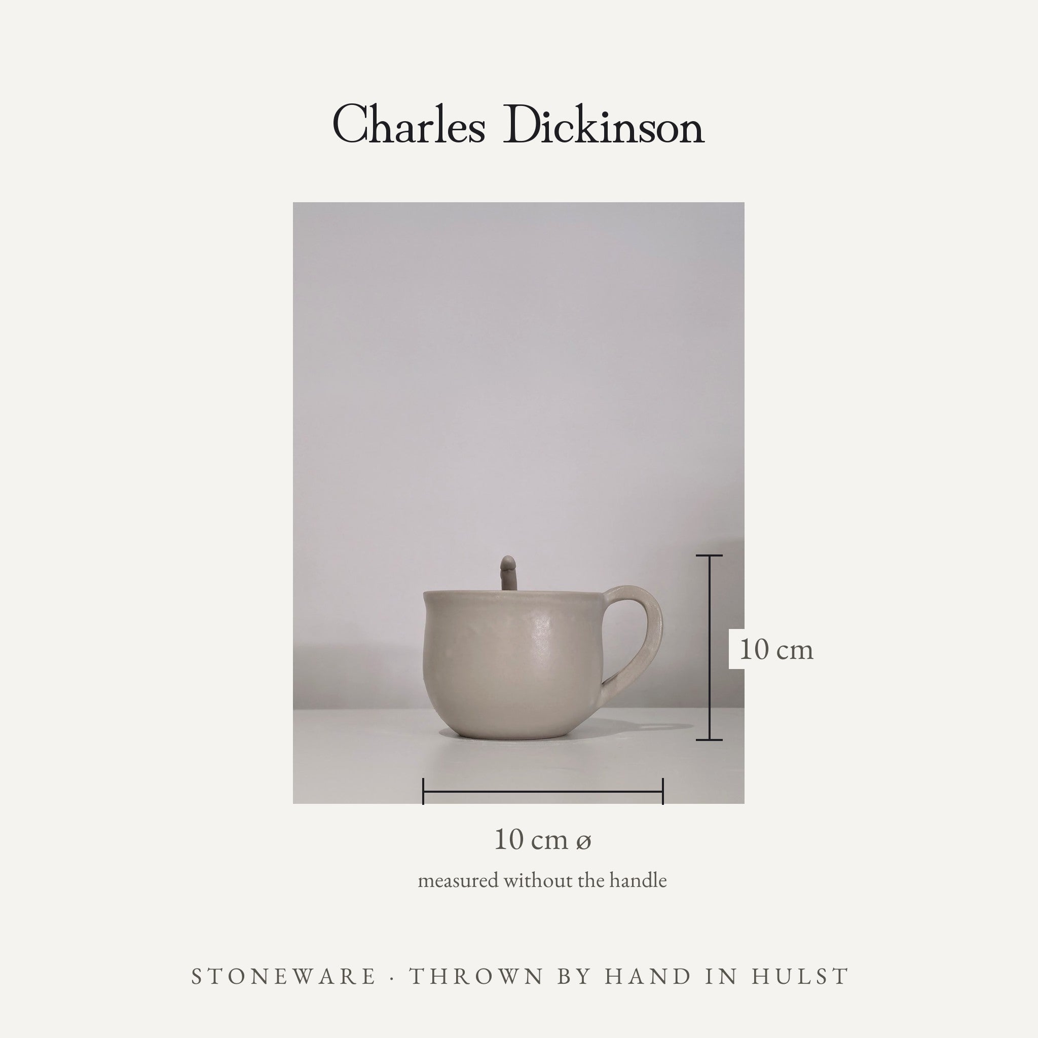 Charles Dickinson — dimensions
