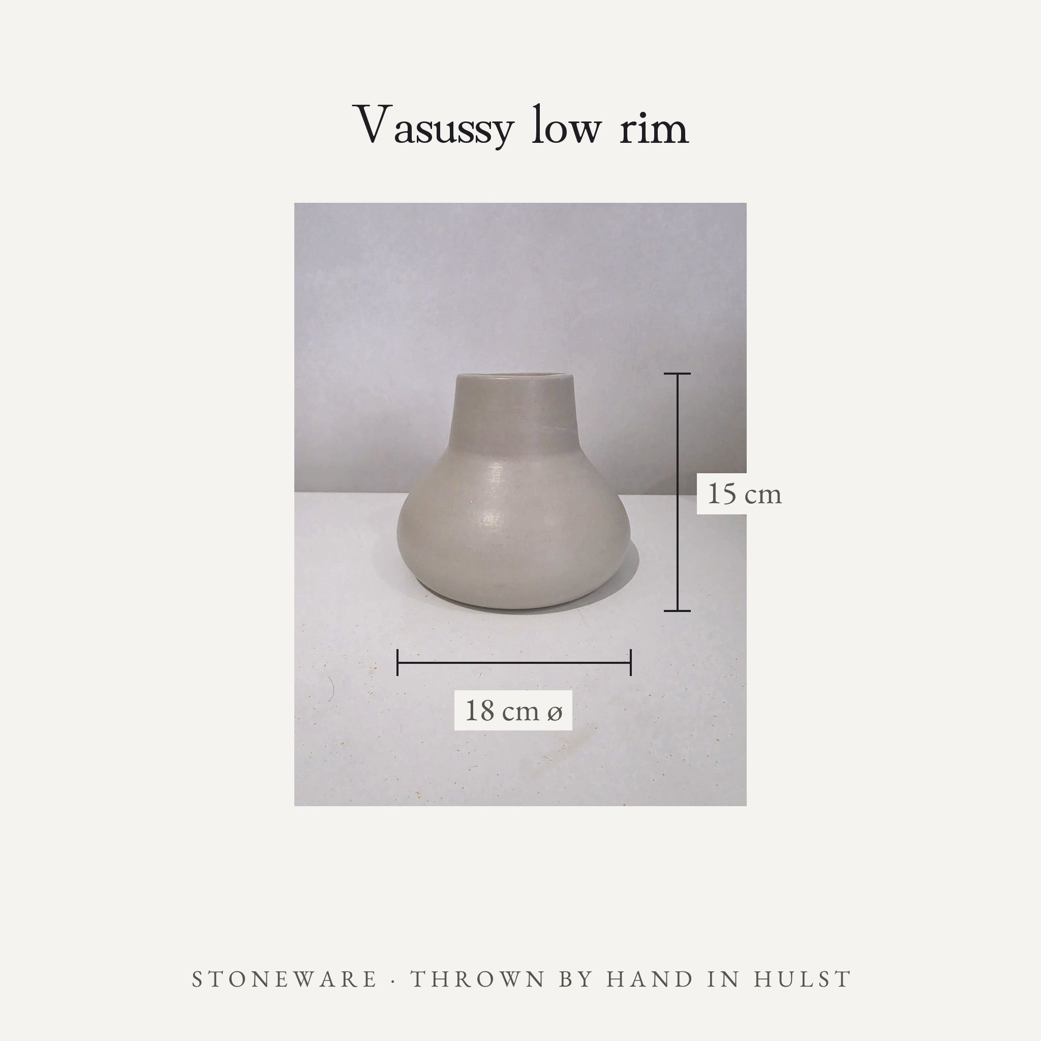 Vasussy low rim — dimensions
