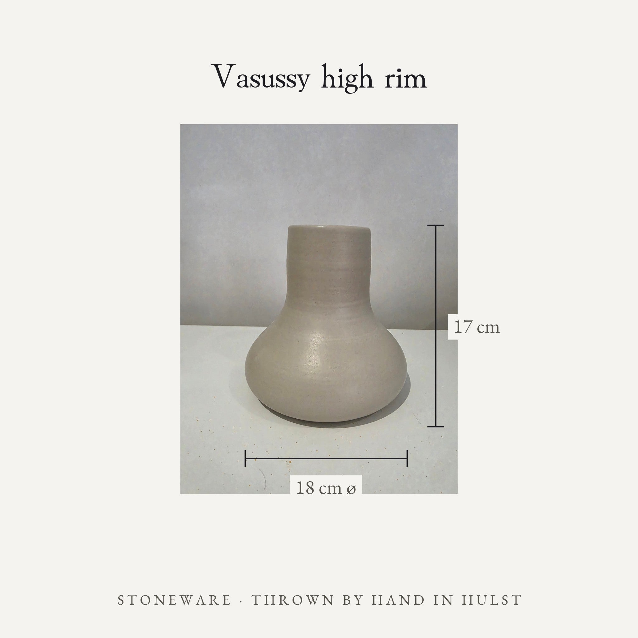 Vasussy high rim — dimensions